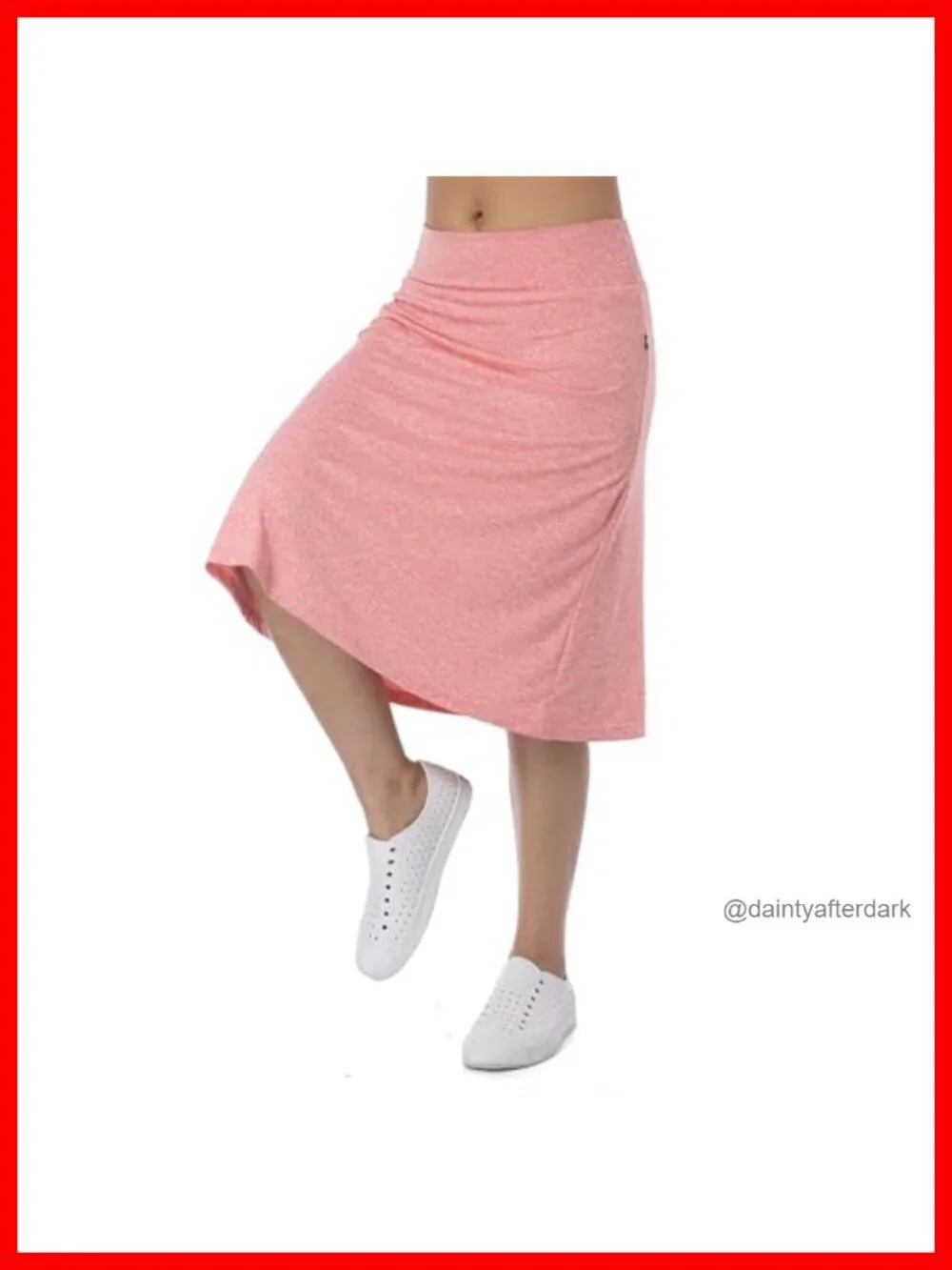 Athletic Skorts with Pockets, High Waisted Midi Skirt, 26